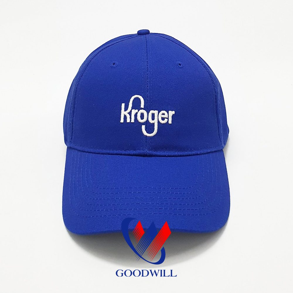 Mũ Golf Thể Thao Cao Cấp Royal Blue Thêu Chữ