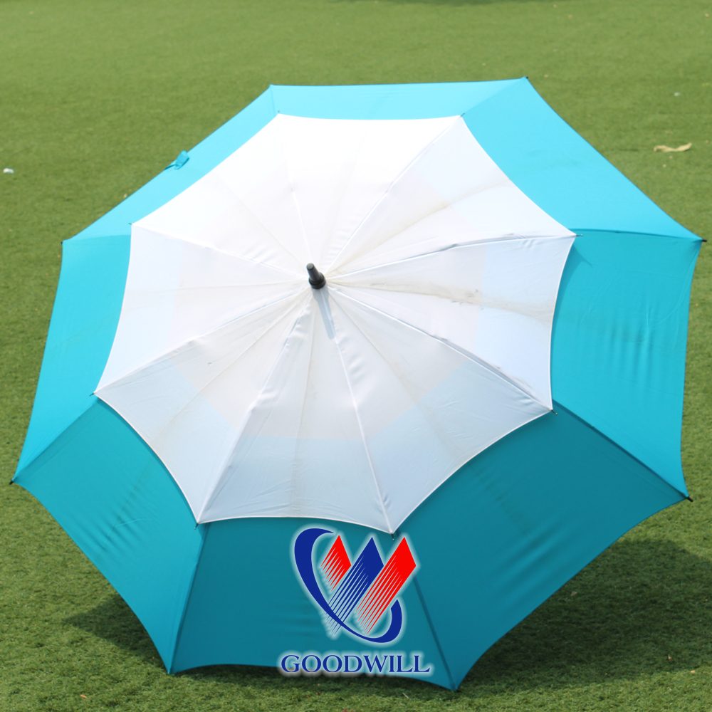 Ô Golf 2 Tầng Chống Lật Sắc Xanh Sky Blue & Trắng