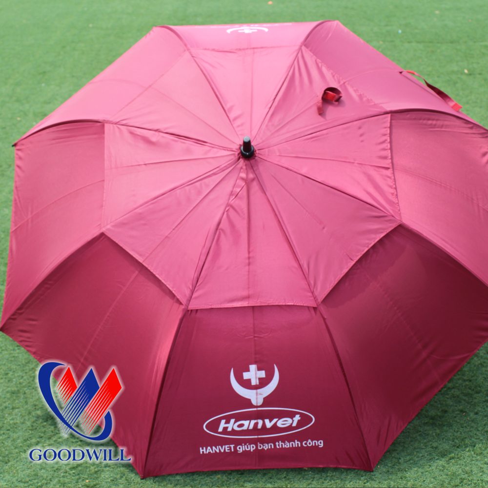 Ô Golf 2 Tầng Chống Lật Sắc Đỏ Mận