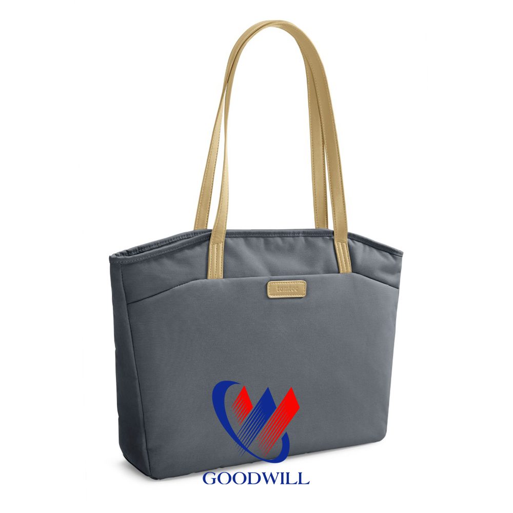 Túi Chống Sốc Laptop Dạng Tote Màu Xám Than